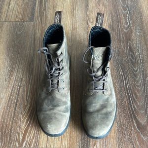 Blundstone Rustic Brown Lace Up Boots Size 12 US